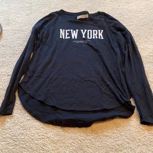 A&F New York long sleeve tee